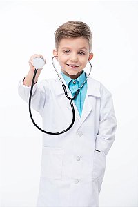 Jaleco Infantil Medicine - Branco - Unikids
