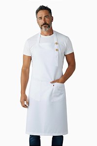 Avental Roma - Microfibra Italiana cor - Branca - Uniblu - UNB