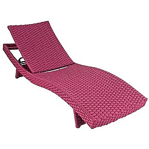 Espreguiçadeira em corda náutica