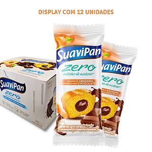 Kit 12 Bolinhos Zero Açúcar - Cenoura com Chocolate