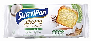 Bolo Zero Açúcar de Coco SuaviPan 250g