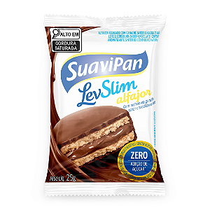 Kit 12 Alfajores Zero Açúcar - Chocolate ao Leite