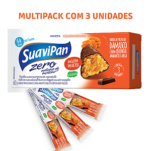 Kit 3 Barrinhas de Frutas Zero Açúcar - Damasco