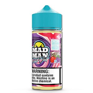 LÍQUIDO CRAZY STRAWBERRY GRAPE ICE - MADMAN ICED OUT