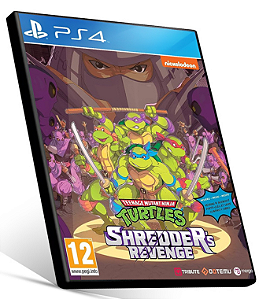 TEENAGE MUTANT NINJA TURTLES SHREDDER'S REVENGE PS4 E PS5 PSN MÍDIA DIGITAL