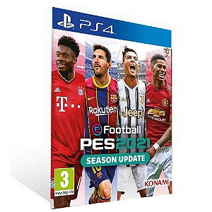 PES 2021 21 - SEASON UPDATE STANDARD EDITION  PS4  PSN Mídia Digital