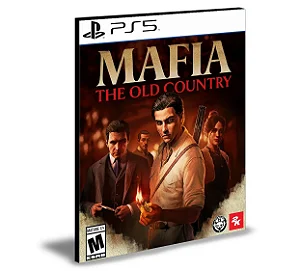 Mafia The Old Country PS5 Mídia Digital -Pré Venda