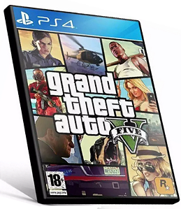 GTA V PS4 PSN Mídia Digital