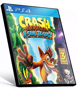 Crash Bandicoot N. Sane Trilogy - Ps4 Psn Mídia Digital