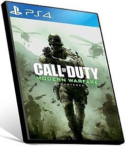 Call Of Duty Modern Warfare Rematered  PS4 - Mídia Digital
