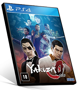 Yakuza 0 PS4 PSN MÍDIA DIGITAL