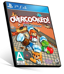 Overcooked Gourmet Edition- Ps4 Psn Mídia Digital