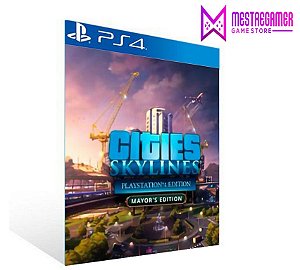 Cities Skylines - Mayor's Edition   - PS4 PSN Mídia Digital