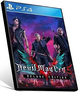 Devil May Cry 5 Deluxe Edition  - PS4 PSN MÍDIA DIGITAL