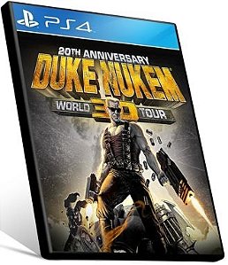 Duke Nukem 3D 20th Anniversary World Tour  - PS4 PSN MÍDIA DIGITAL