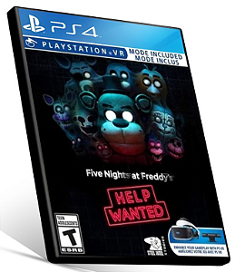 Five Nights at Freddy's VR Help Wanted  - PS4 PSN MÍDIA DIGITAL