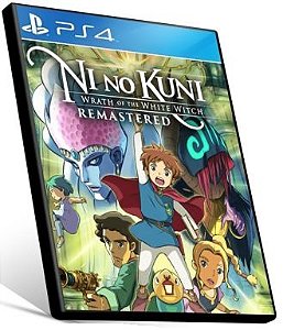 Ni no Kuni Wrath of the White Witch Remastered -  PS4 PSN MÍDIA DIGITAL