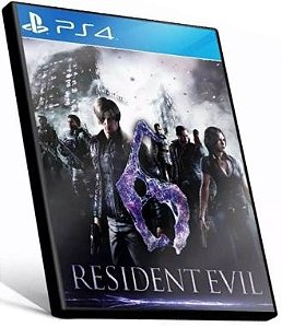 RESIDENT EVIL 6  -  PS4 PSN MÍDIA DIGITAL
