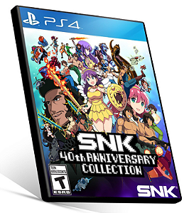 SNK 40th ANNIVERSARY COLLECTION  -  PS4 PSN MÍDIA DIGITAL
