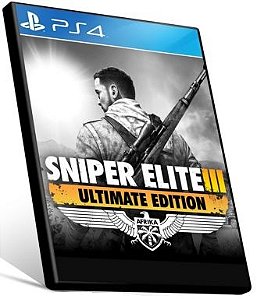 Sniper Elite 3 Ultimate Edition  -  PS4 PSN MÍDIA DIGITAL