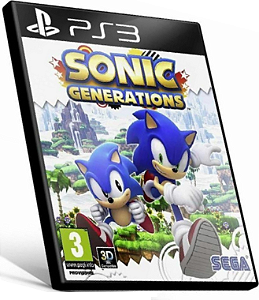 SONIC GENERATIONS - PS3 PSN MÍDIA DIGITAL