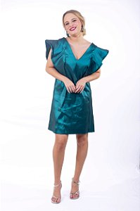 VESTIDO EVASÊ BABADOS MAJESTY