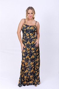 VESTIDO NESGAS FIO LUREX LIRIOS