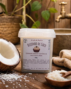Esfoliante corporal Beijinho de Côco