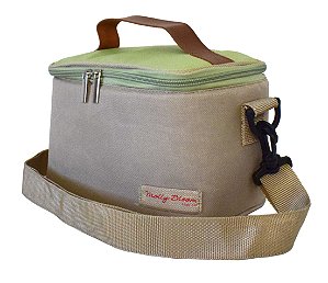 Bolsa Lancheira Térmica Marmita Fitness Lô Bicolor