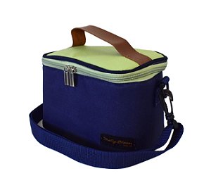 Bolsa Lancheira Térmica Marmita Fitness Lô Bicolor