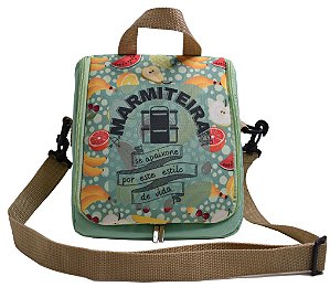 Bolsa Lancheira Térmica Marmita Fitness Lili Bicolor - Molly Bloom