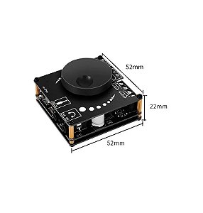 Amplificador 50w + 50W + canal bluetooth 5.0 Estéreo YS-AP50L