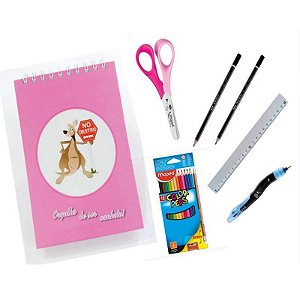 Kit Escolar para Canhotos Infantil 1 Kit Escolar para Canhotos Infantil 1