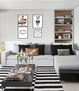 Conjunto de Pôsteres Canhotos - Quatro Lados Conjunto de Pôsteres Canhotos - Quatro Lados