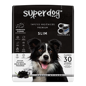 Tapetes Higiênicos Super Dog Premium  - Com 30 Unidades