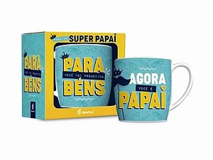 Caneca Porcelana 360ml Urban Brasfoot Promovido a Papai