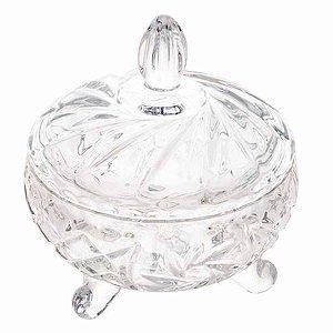 Bomboniere Decorativo de Cristal Prima 10,5x13cm Lyor