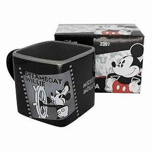 Caneca Cerâmica 300ml Cubo Zona Criativa Mickey Classic