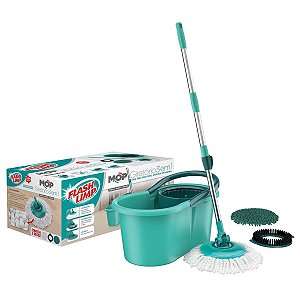 MOP GIRATÓRIO 3 EM 1 FLASHLIMP MOP8258 VERDE