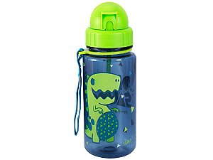 MINI SQUEEZE UATT 450ML COM CANUDO 28605 DIVERSAURO VERDE