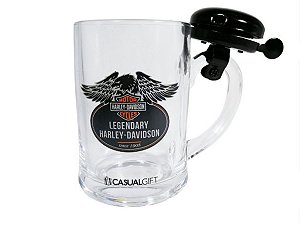 CANECA CAMPAINHA CASUAL GIFT 400ML LEGENDARY HARLEY DAVIDSON