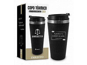 COPO TÉRMICO 450ML BRASFOOT EMBORRACHADO CURSO DIREITO