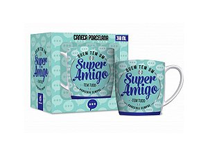 CANECA PORCELANA 360ML URBAN BRASFOOT AMIGO