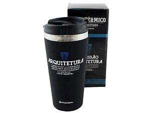 COPO TÉRMICO 450ML VIAGEM ZONA CRIATIVA ARQUITETURA