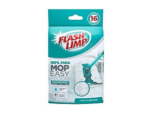 Refil Seco Para Mop Flashlimp Easy Floor 16Pçs RMOP0177