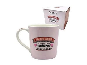 CANECA CERÂMICA 400ML NEW GIFT - NOS ENTENDEMOS