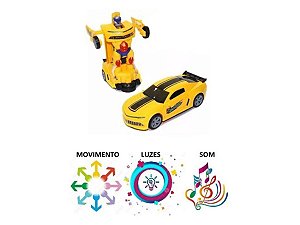 CARRINHO DE BRINQUEDO TOY KING TRANSFORMER TK1588 AMARELO