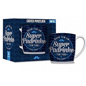 CANECA PORCELANA 360ML URBAN BRASFOOT - PADRINHO