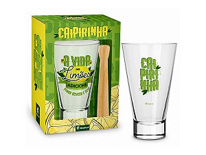 Copo Caipirinha Long Brasfoot - Se a Vida de Der Limões