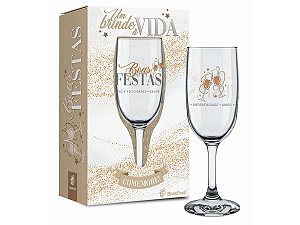 Taça de Vidro 180ml Gallant Brasfoot